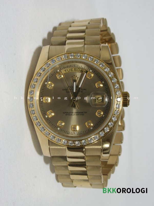 Rolex Day Date Oro Ghiera Diamanti 118348 - immagine 2