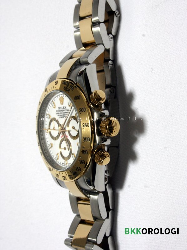 Rolex Daytona Bianco Acciaio e Oro 116503 - immagine 3