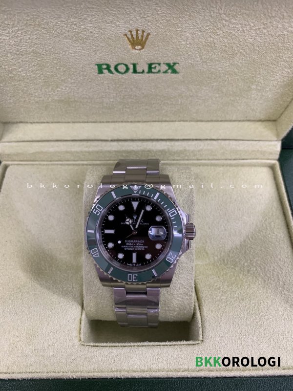 Rolex Submariner 41 mm Ghiera Verde 126610LV