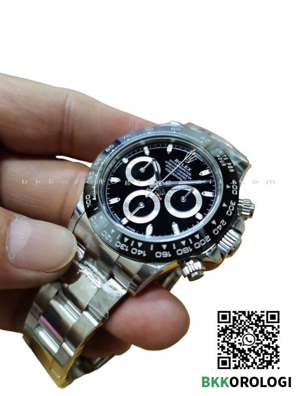 Rolex Daytona Panda Quadrante Nero Super Clone 116500LN - immagine 3