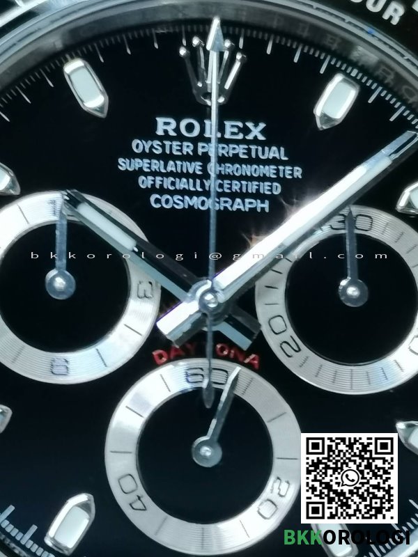 Rolex Daytona Panda Quadrante Nero Super Clone 116500LN - immagine 9