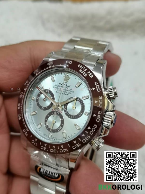 Rolex Daytona Platinum 116506 Super Clone - immagine 11
