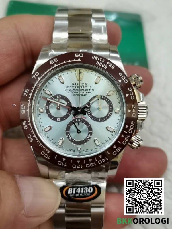 Rolex Daytona Platinum 116506 Super Clone - immagine 6