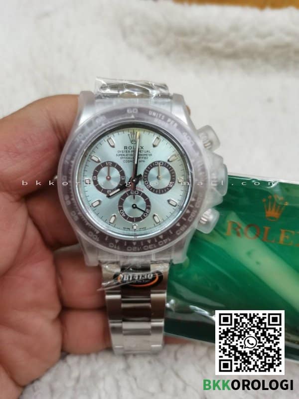 Rolex Daytona Platinum 116506 Super Clone - immagine 12