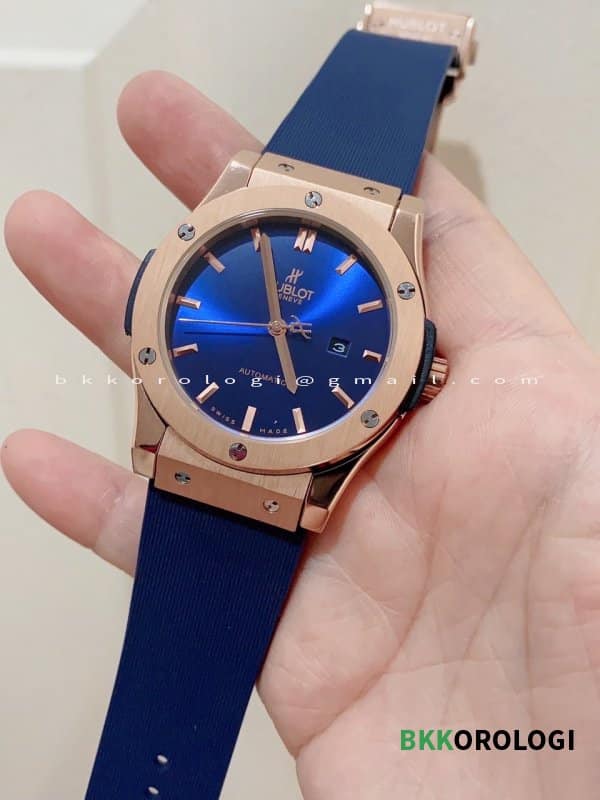 Hublot Classic Fusion Quadrante Blu Oro Rosa 45 mm 511 OX 7180 RX
