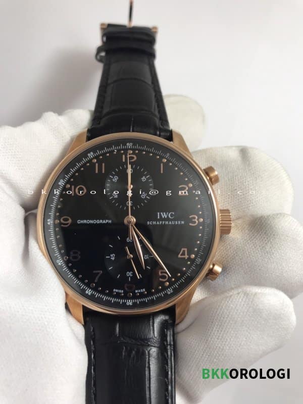 Iwc Portoghese Cronografo Oro Rosa IW371482