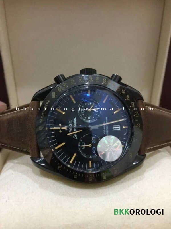 Omega Seamaster Co-Axial Cronometro Cinturino Marrone