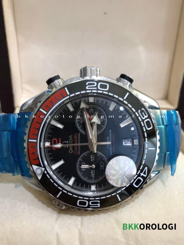 Omega Seamaster Planet Ocean 600M Cronografo Ghiera Rossa e Nera