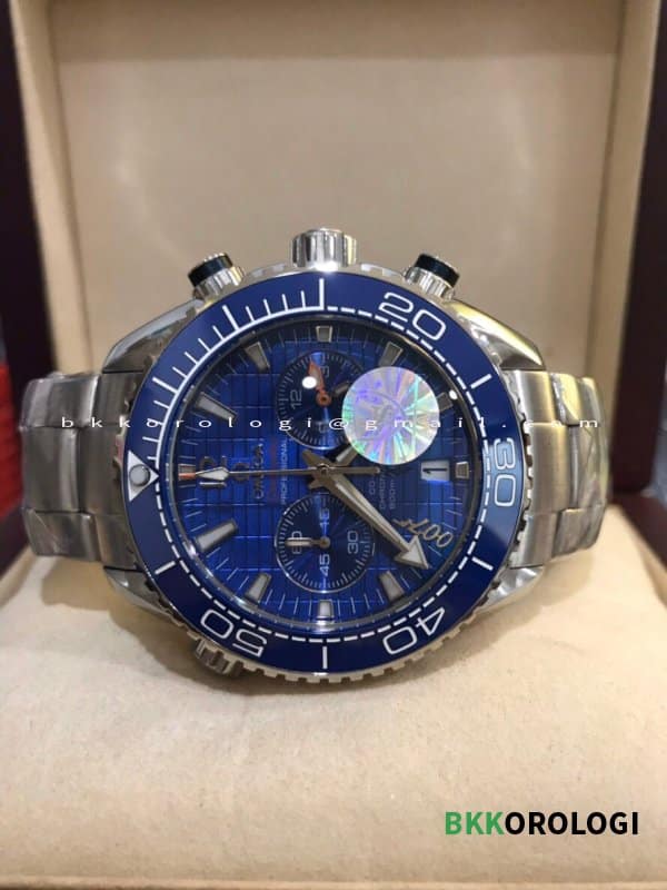Omega Seamaster Planet Ocean 600M Cronografo Quadrante Blu 45.5 MM