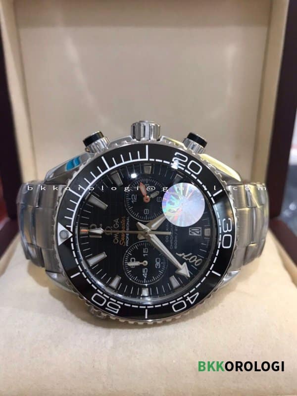 Omega Seamaster Planet Ocean 600M 007 Cronografo Quadrante Nero