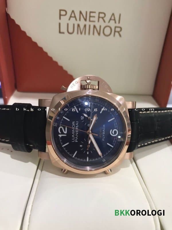 Panerai Luminor Flyback Quadrante Blu PAM00525
