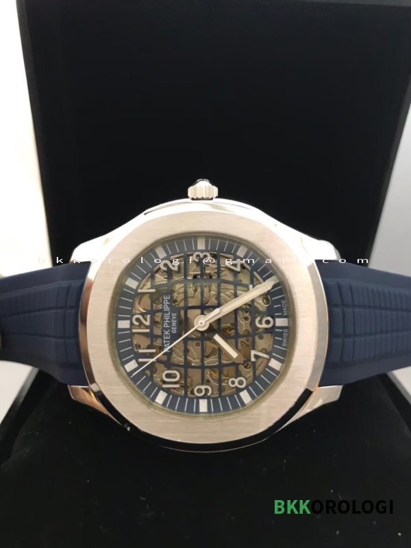 Patek Philippe Aquanaut Skeleton Blu 5167