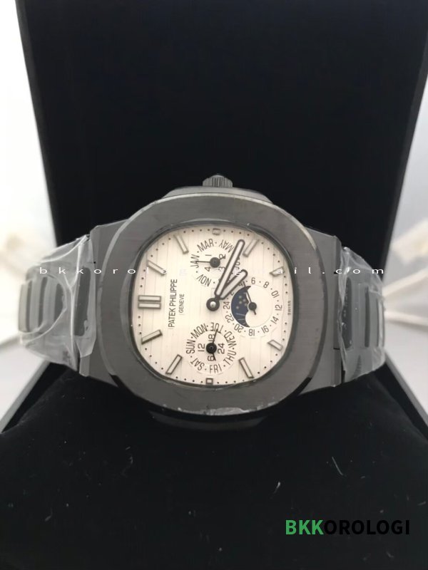 Patek Philippe Nautilus Nero PVD Quadrante Bianco 57401G