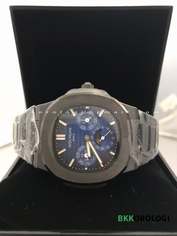 Patek Philippe Nautilus Nero PVD Quadrante Blu 57401G