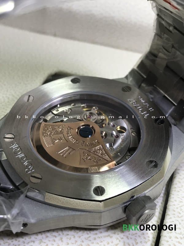 Audemars Piguet Royal Oak Quadrante Nero 41 mm 15400ST - immagine 6